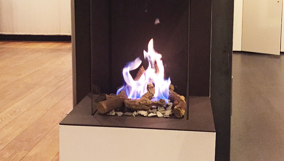 Gaskamin vom professionellen Kaminbauer